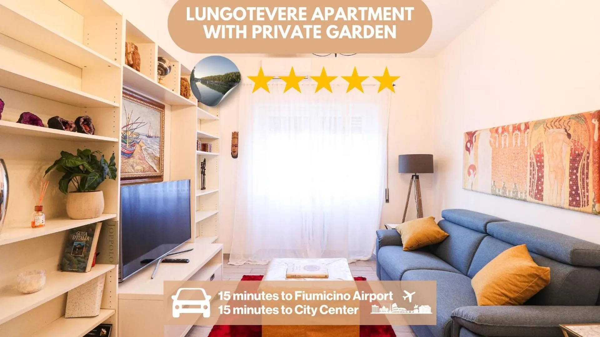 15Min Rome City Center - Charme & Chic Home With Hot Tub